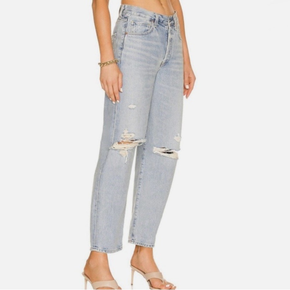 Citizens of Humanity Light Wash (‘Misfit’) Dylan Slim Fit Boyfriend Jeans - 32